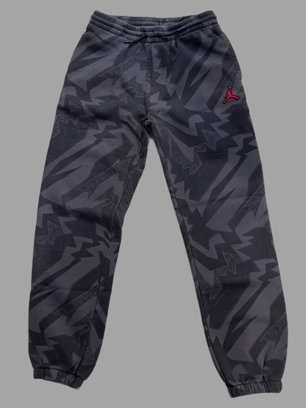 Nike Jordan Black Tag with Red Jumpman Emblem Sweatpants